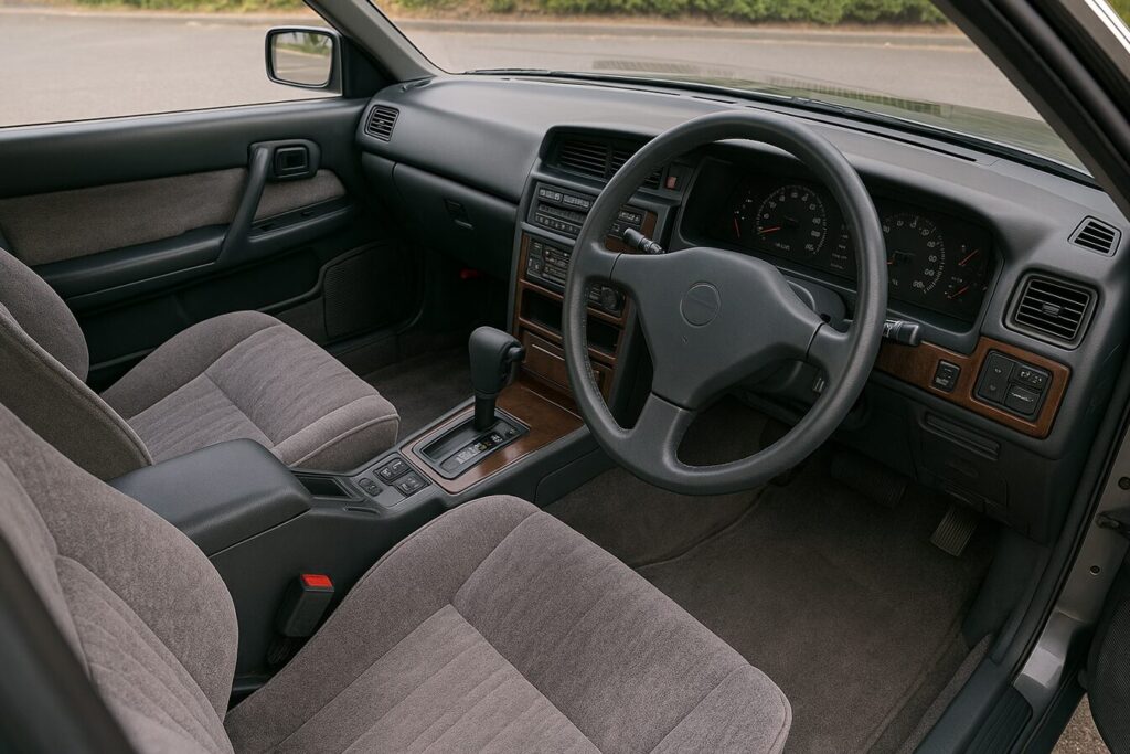 ハイソカー路線へ舵を切ったR31の内装