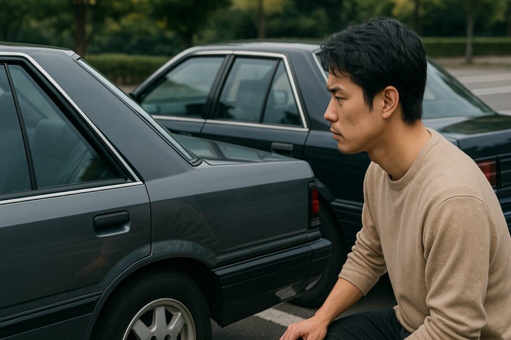 決定的な違いはCピラーの角度にある