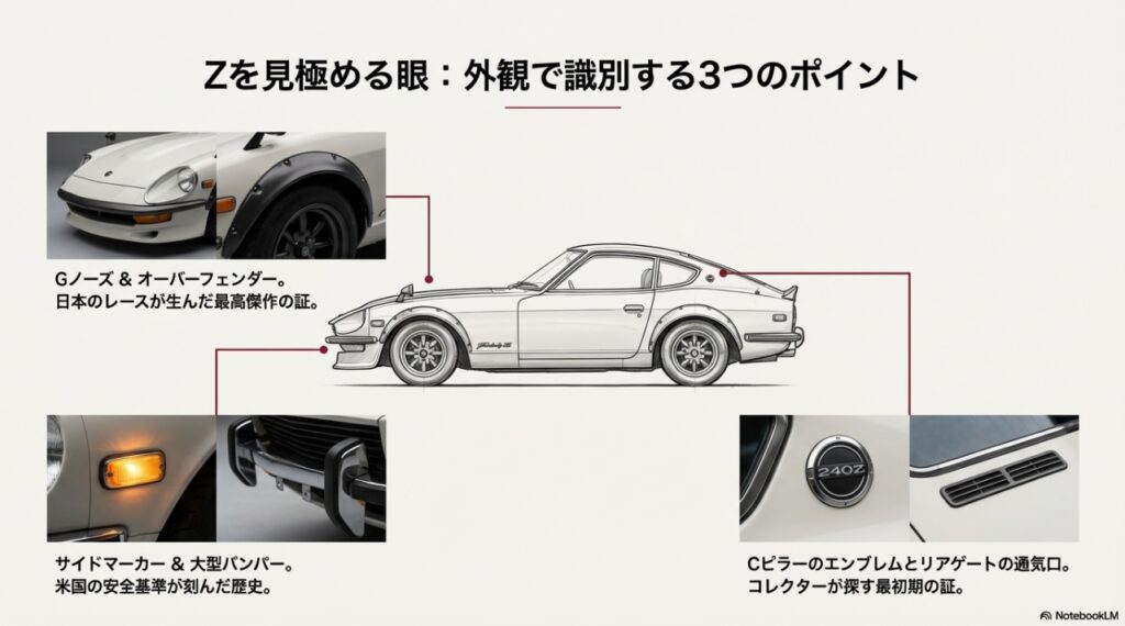 フェアレディZ 型式一覧解説 S30 HS30 HLS30 PS30 エンジンと輸出仕様の違い