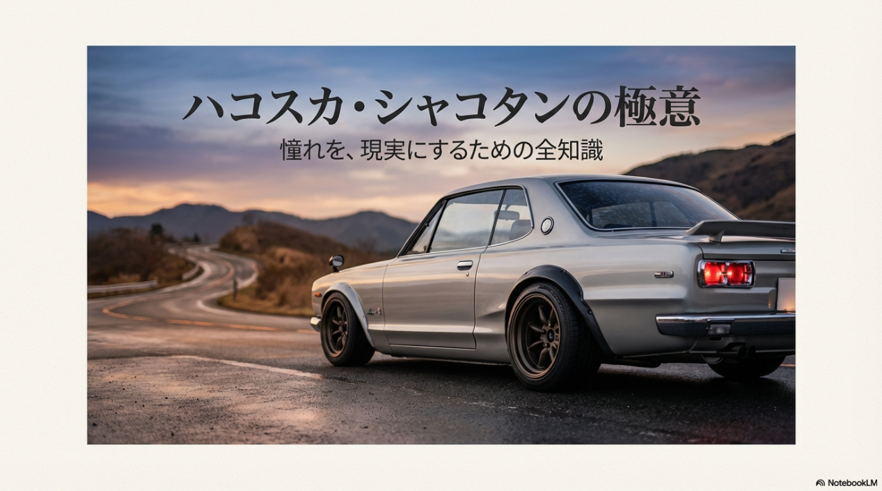 ハコスカ シャコタンの極意 憧れを現実にするための全知識