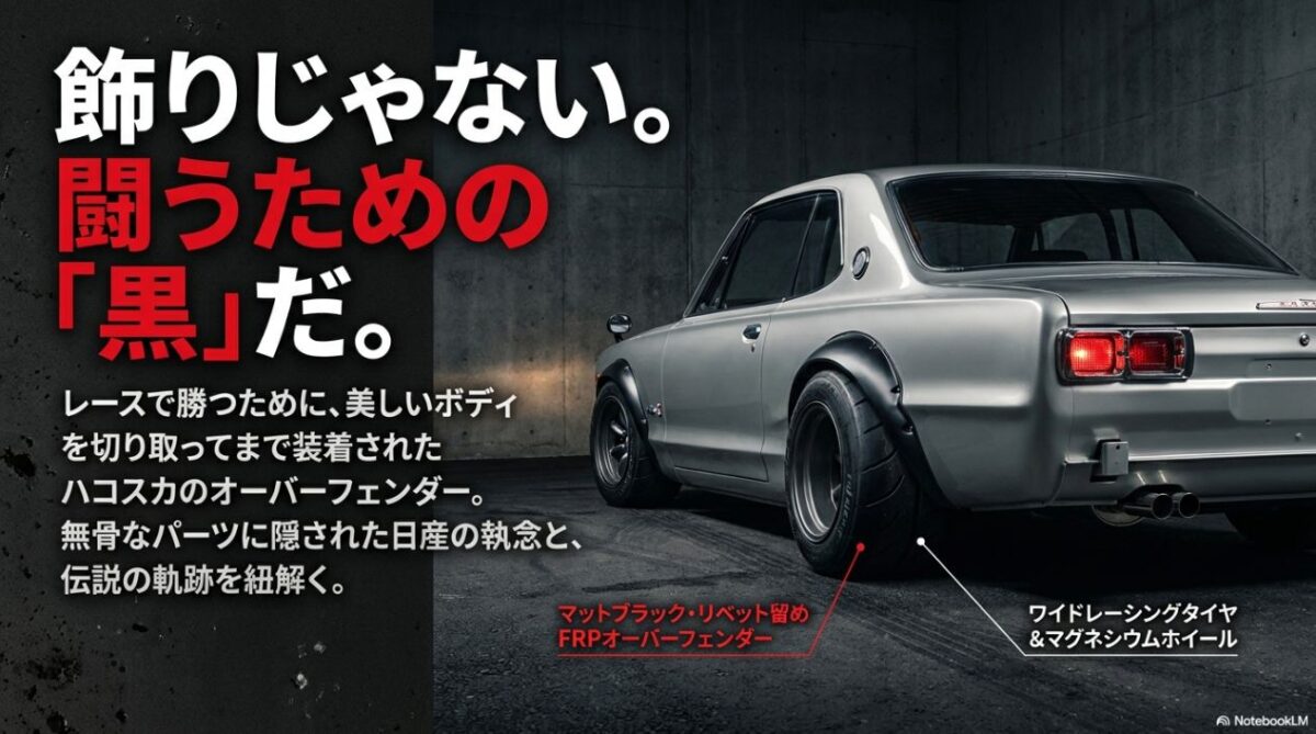 無骨なパーツに隠された日産の執念と伝説の軌跡