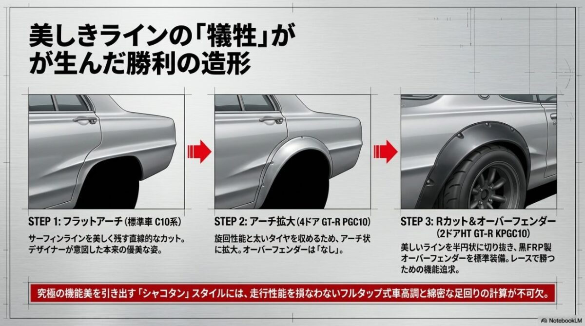 ハコスカのリアを徹底解説｜後ろ姿・テールランプ・オーバーフェンダー